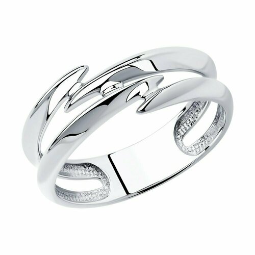 фото Кольцо diamant online, серебро, 925 проба, размер 18.5