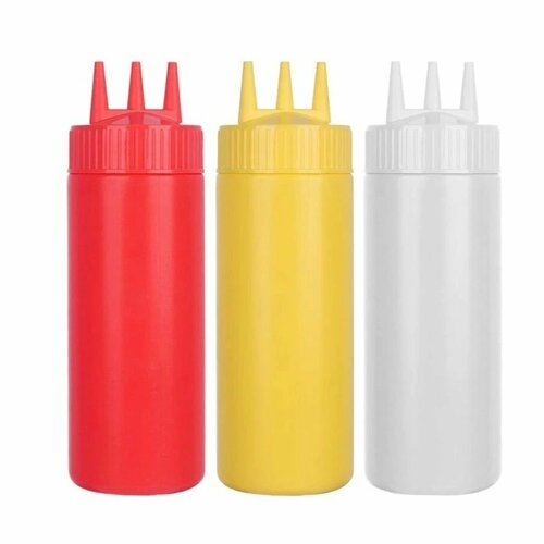 Набор бутылочек для соусов 3 шт 497₽