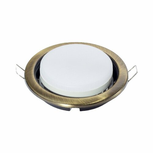 Светильник встраиваемый Старт LH GX53 бронза 620₽