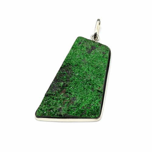 фото Подвеска радуга камня, зеленый