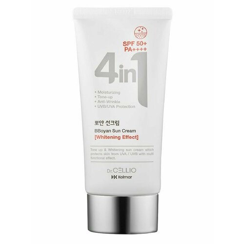 Dr. Cellio/Крем для лица солнцезащитный 4 IN 1 BBOYAN SUN CREAM dr cellio крем для лица для чувствительной кожи с экстрактом чайного дерева dr cellio about tree teatree control cream [whitening