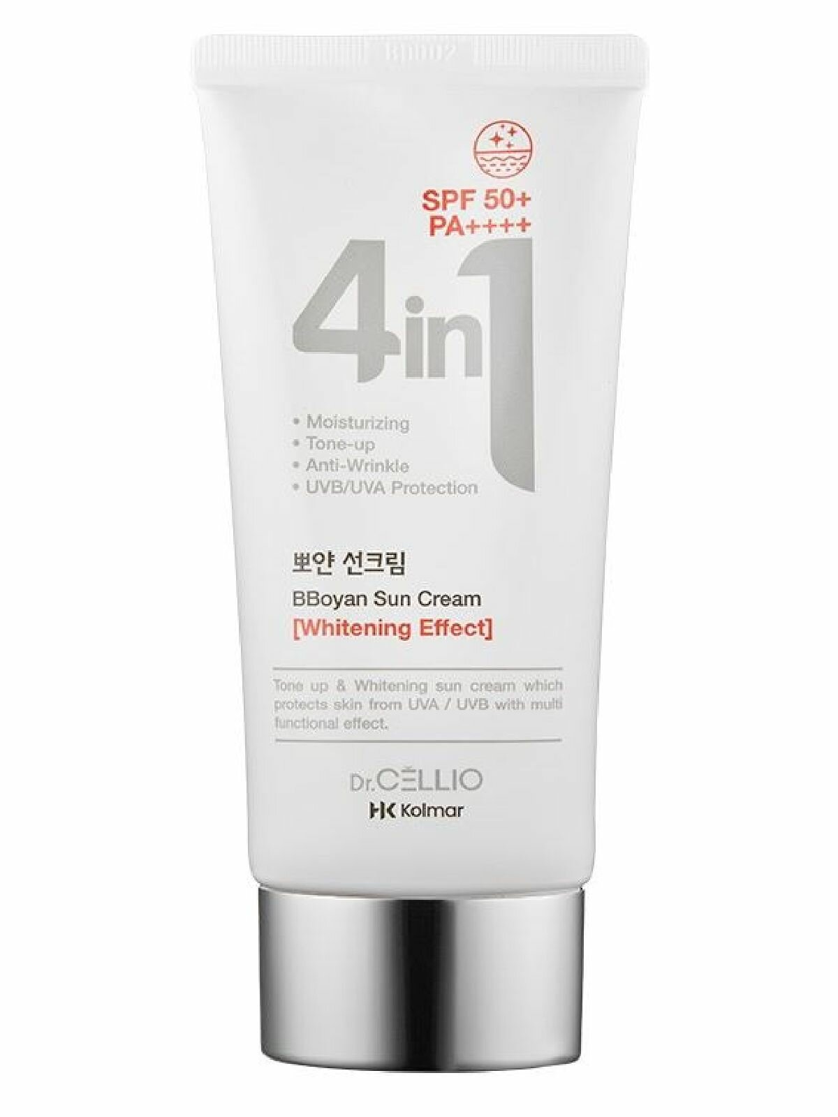 Dr. Cellio/Крем для лица солнцезащитный 4 IN 1 BBOYAN SUN CREAM