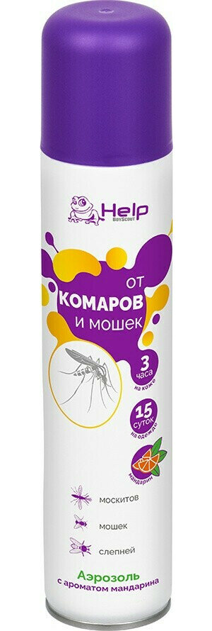 Аэрозоль от комаров и мошек 