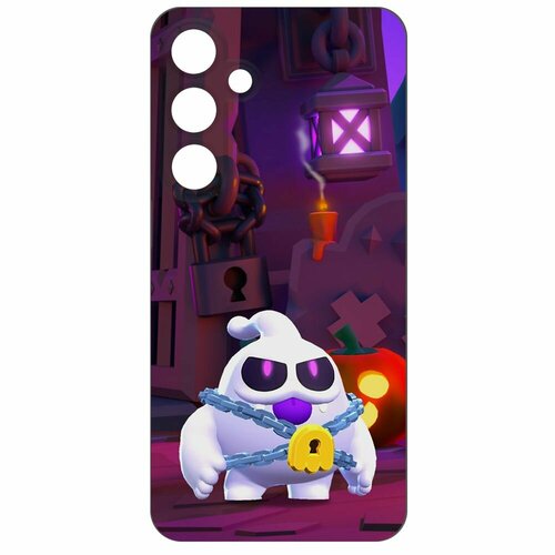 Чехол-накладка Krutoff Soft Case Brawl Stars - Призрак Скуик для Samsung Galaxy S24 черный чехол накладка krutoff soft case brawl stars призрак скуик для samsung galaxy a55 5g a556 черный