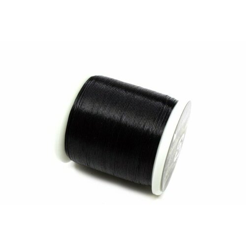 Нить для бисера Miyuki Beading Thread, длина 50 м, цвет 12 черный, нейлон, 1030-264, 1шт