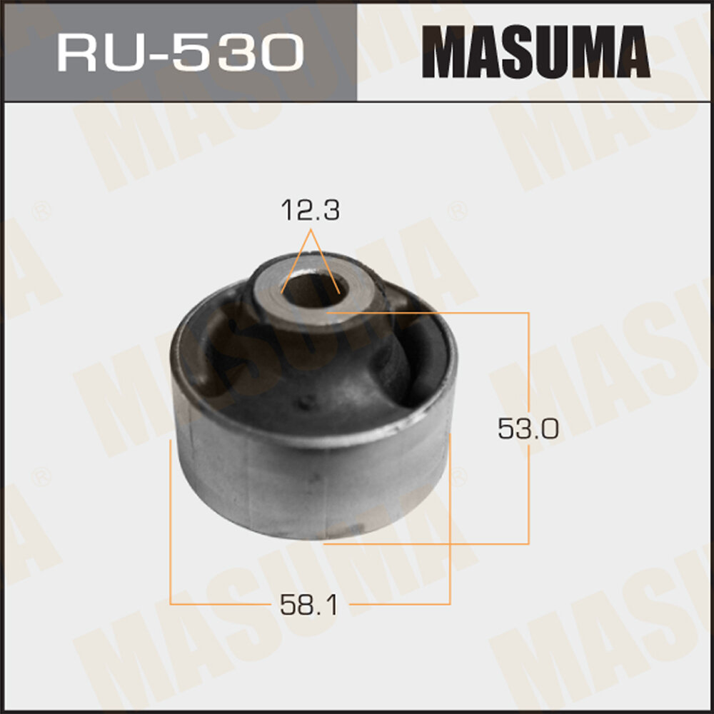 Сайлентблок X-TRAIL T31 low перед лев Masuma RU-530