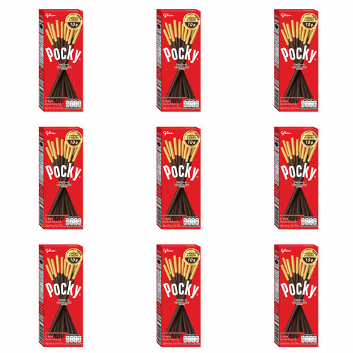 Glico Печенье Pocky Шоколад, 22 г, 9 уп