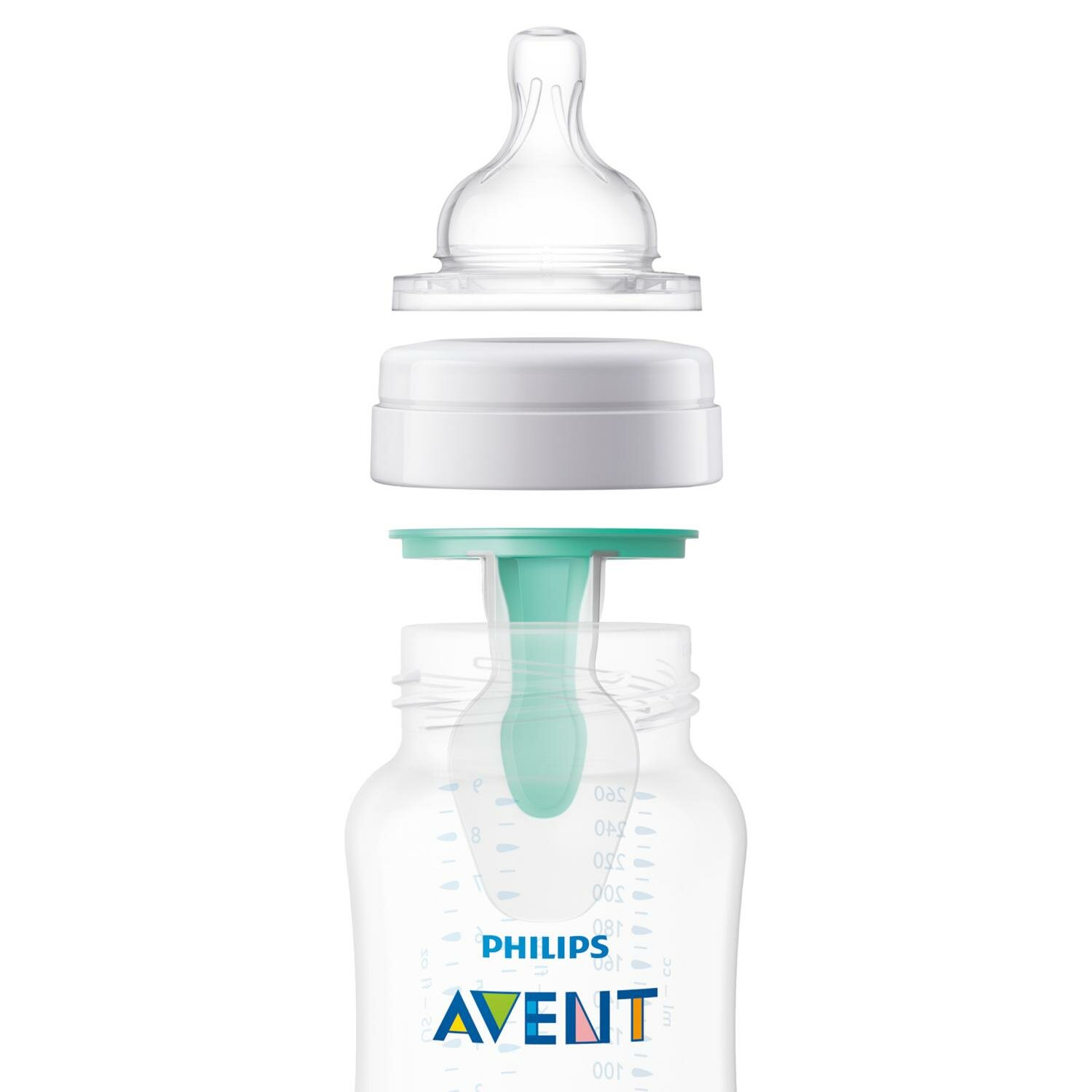 Бутылочка для кормления Philips Avent Natural Response с клапаном AirFree 1 мес+, 260 мл, 1 шт - фото №20