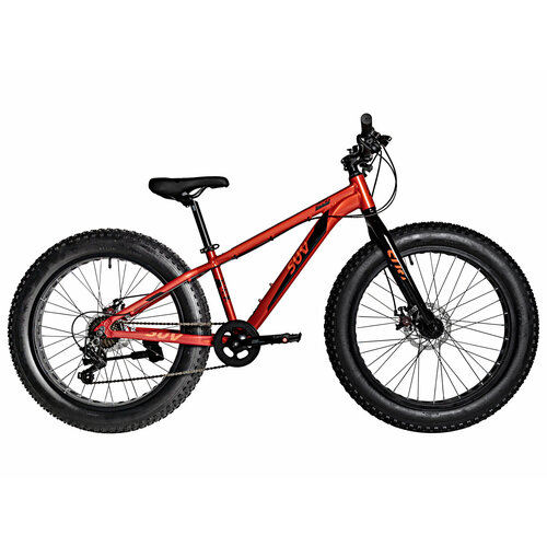 Подростковый велосипед Novatrack SUV 24 2024 13 Коричневый 137-152 см 4627000₽