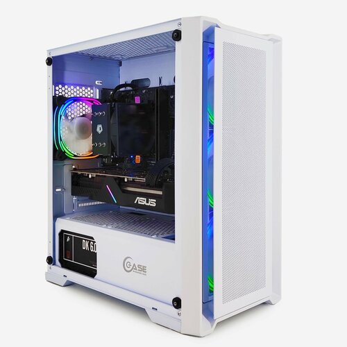 Игровой PC юкомс Ryzen 5 5600X, RX 7600 8GB, HDD 1TB, SSD 1TB, 32GB DDR4, БП 500W, win 10 pro, White game case