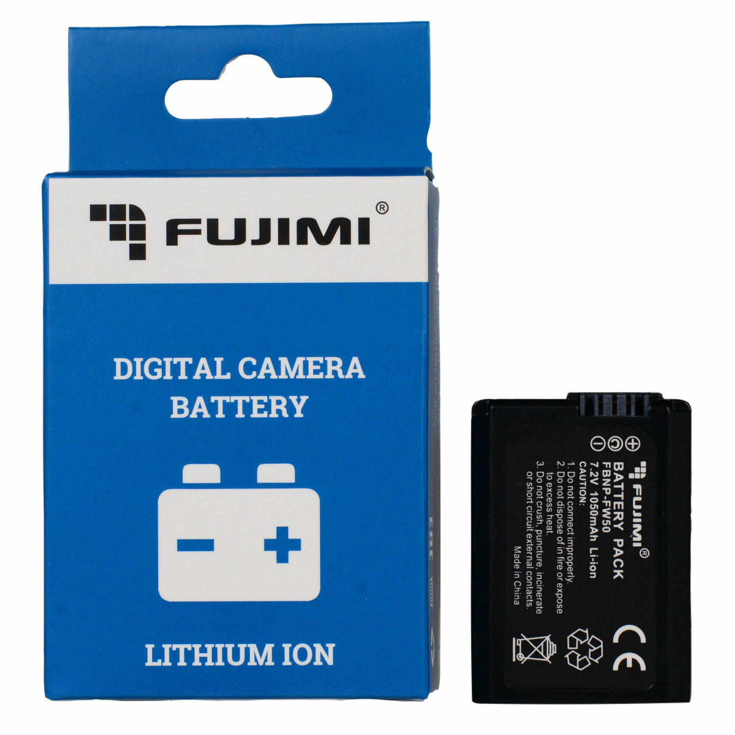 Аккумулятор Fujimi FBNP-FW50 (1050 mAh) для цифровых фото и видеокамер