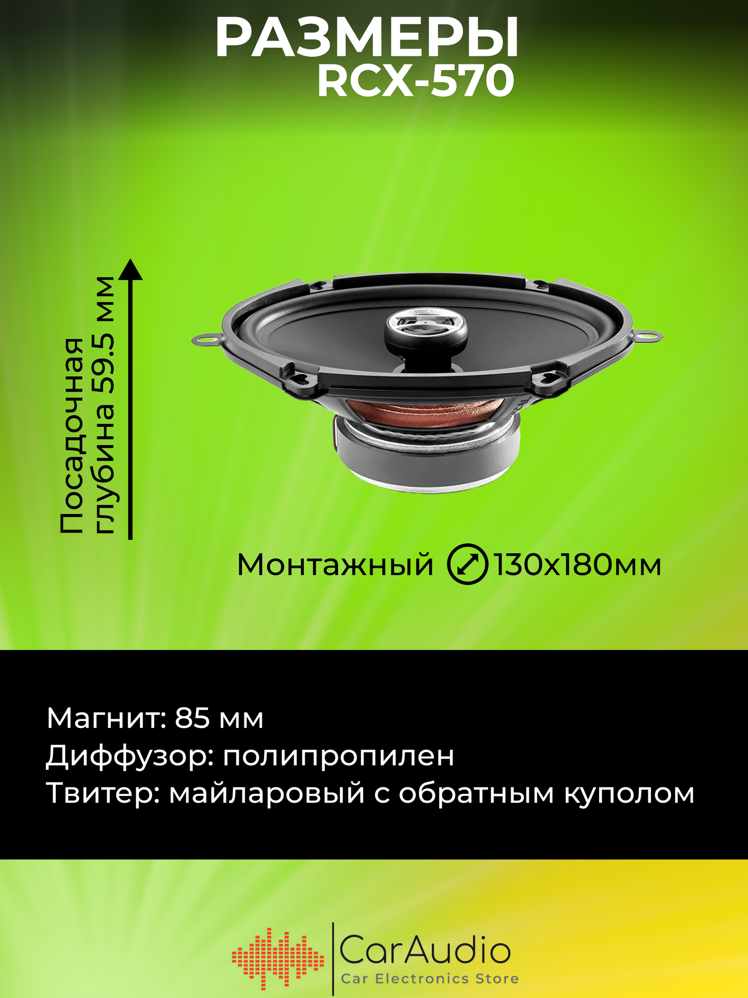 Автоакустика Focal Auditor RCX-570 - фото №16