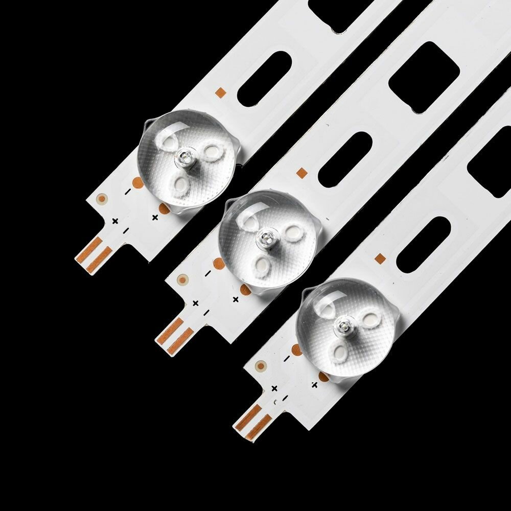 LED-подсветка для ТВ Sony KDL-32R433B KDL-32R303B 590 мм (комплект 3 шт В составе 1 планка B и 2 планки A) — фото 1