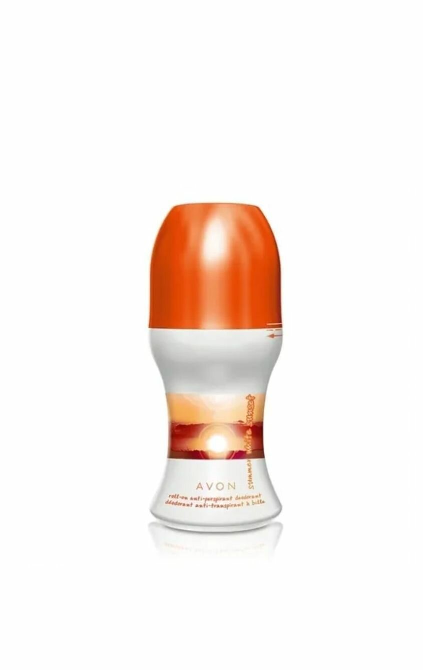 Avon Дезодорант-антиперсперант с шариковым аппликатором Summer White Sunset для нее, 50 мл