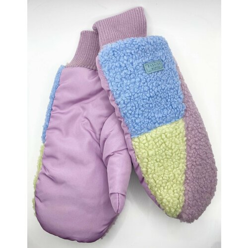 фото Варежки элиза, размер 6,5-8,5, фиолетовый