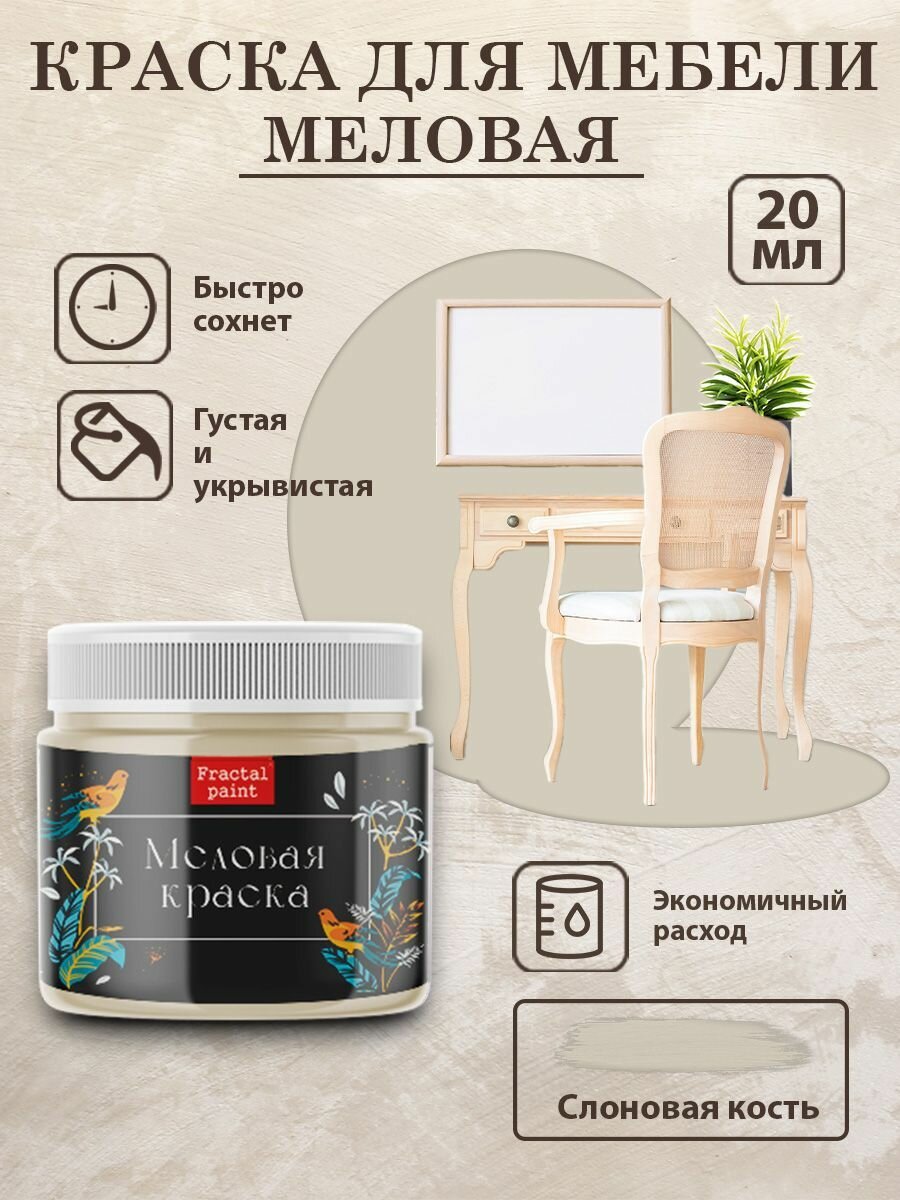 Меловая краска для мебели 