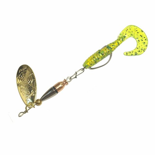 фото Блесна незацепляйка гибрид pf spider 2 100мм 12гр цвет 02 нет бренда