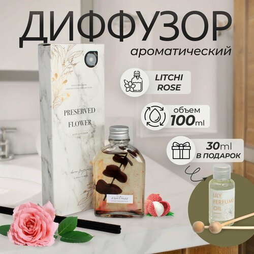 Диффузор ароматический для дома, 100мл+30мл