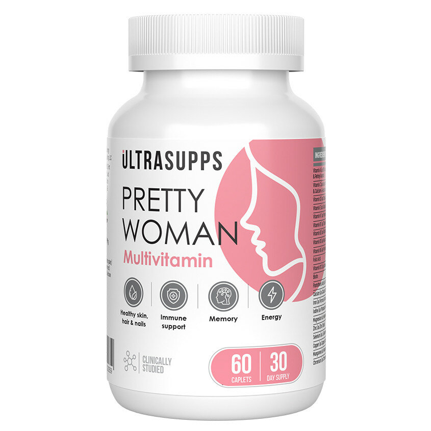 Витаминно-минеральный комплекс для женщин UltraSupps/Ультрасаппс таблетки 60шт ULTRA ENERGY SUPPLEMENTS TRADING L.L.C - фото №1