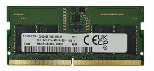 Оперативная память Samsung M425R1GB4BB0-CQK DDR5 - 1x 8ГБ 4800МГц, для ноутбуков (SO-DIMM), OEM