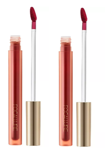 Тинт для губ сияющий Focallure Airy Watery Lip Glaze, тон S05, 1,8 г, 2 шт.