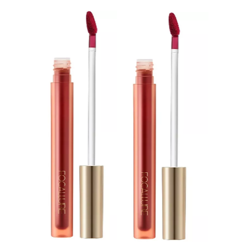 Тинт для губ сияющий Focallure Airy Watery Lip Glaze, тон S05, 1,8 г, 2 шт.