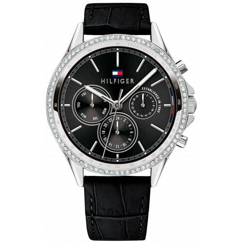 фото Наручные часы tommy hilfiger, черный