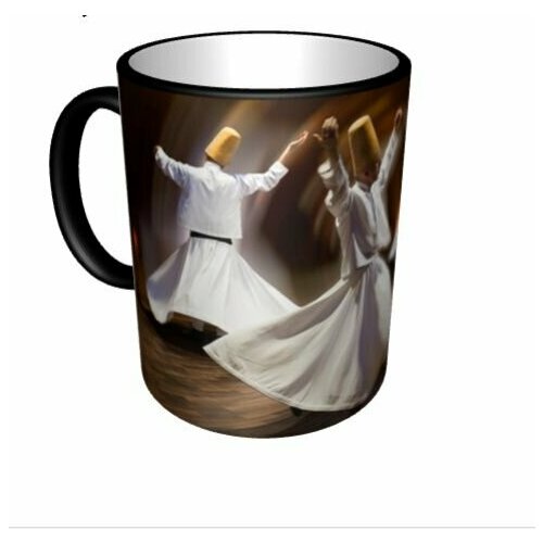 Кружка (бокал) /Мистический танец суфиев/ Разговор с Богом / Авторский, эксклюзивный бокал