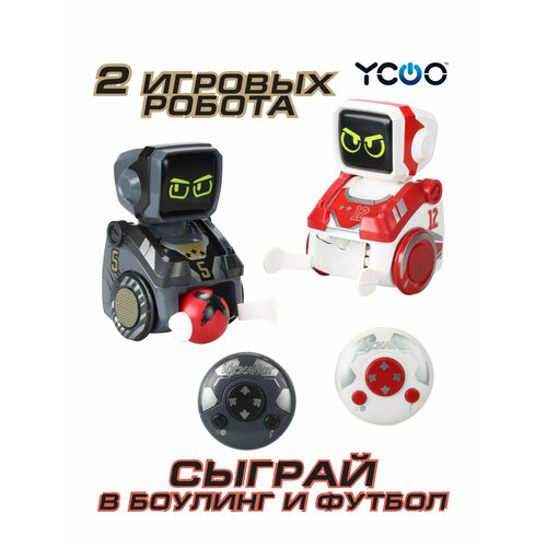 фото Роботы футболисты радиоуправляемые кикабот ycoo