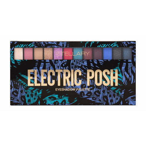 STELLARY Палетка теней для век Electric posh, 13,4 г, Электрик