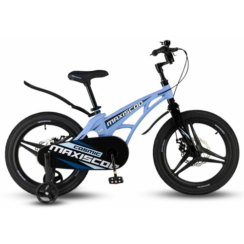 Детский велосипед Maxiscoo Cosmic Deluxe 18 2024 18 Голубой 110-125 см 1890000₽
