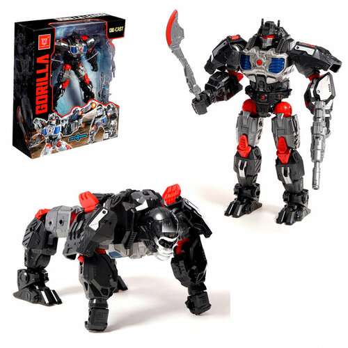 Робот Горилла с металлическими элементами трансформируется 2580₽