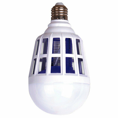 Лампа светодиодная apeyron антимоскитная е27 15вт 175-265в 350лм 6500k шар
