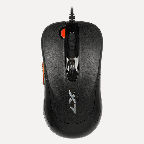 Изображение товара Мышь A4TECH X-710BK, игровая, оптическая, проводная, USB, черный [x-710bk usb]