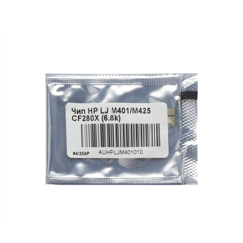 Чип булат CF280X для HP LJ M401 LJ M425 Чёрный 6800 стр 148₽