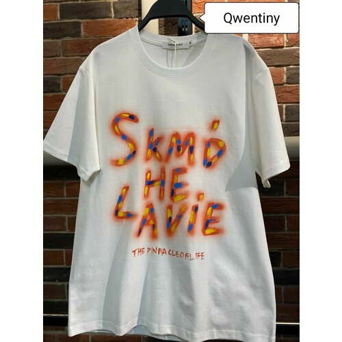 фото Футболка qwentiny, размер 3xl, белый