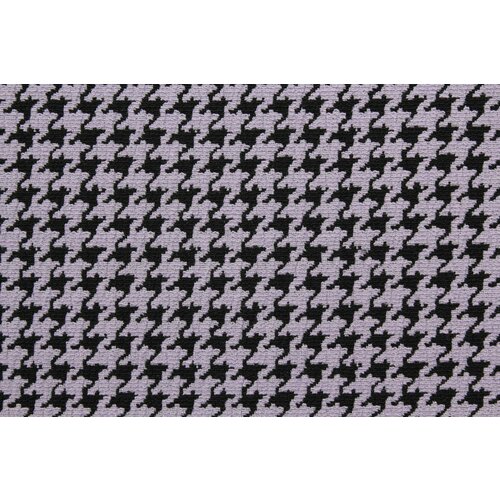 Ткань Жаккард-стрейч Pied-de-Poule чёрно-сиреневая гусиная лапка, ш144см, 0,5 м ткань жаккард стрейч pied de poule чёрно сиреневая гусиная лапка ш144см 0 5 м
