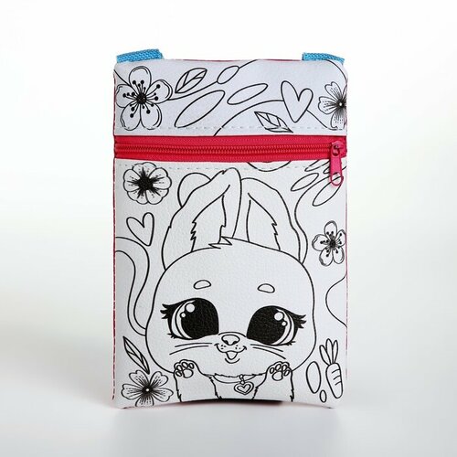 NAZAMOK KIDS Сумочка детская для раскраски Миля зайка 1611см 411₽