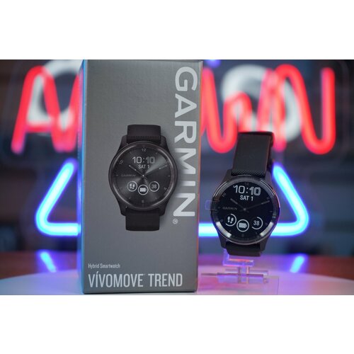 Garmin vivomove trend Black Case - Черные 3719400₽