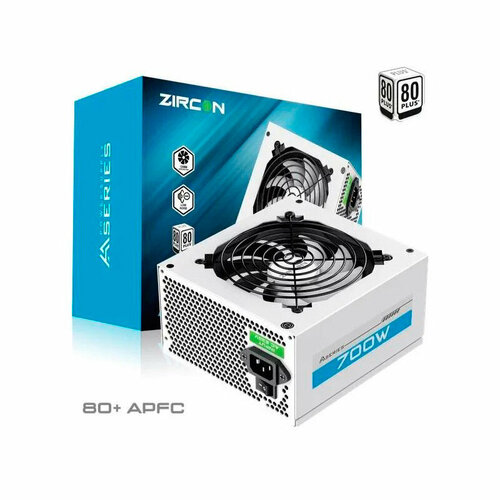 блоки питания zircon блок питания atx 400w aa 400 Блок питания Zircon AA-700 ATX 700W White