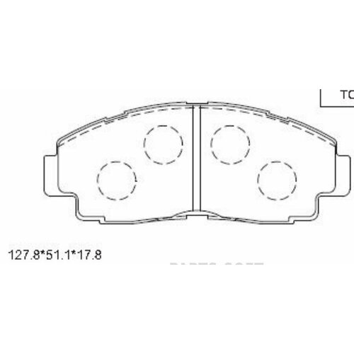 ASIMCO KD2744 KD2744 ASIMCO колодка дисковая 246/D2074/PN1192 0446520290/0449120300/60030 F