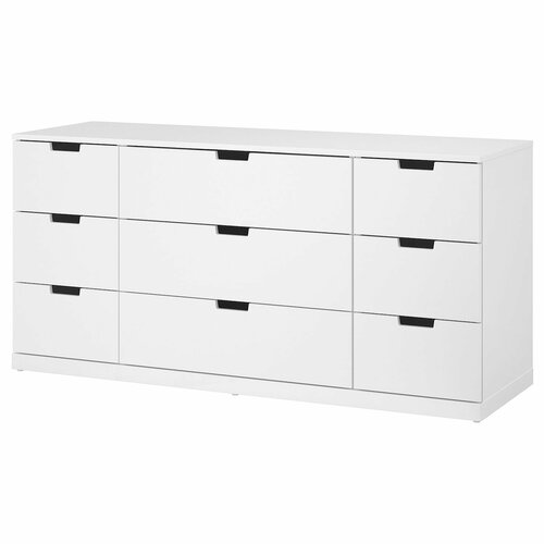 Комод NORDLI IKEA 47х76х160 см (МДФ) Белый DM635-6