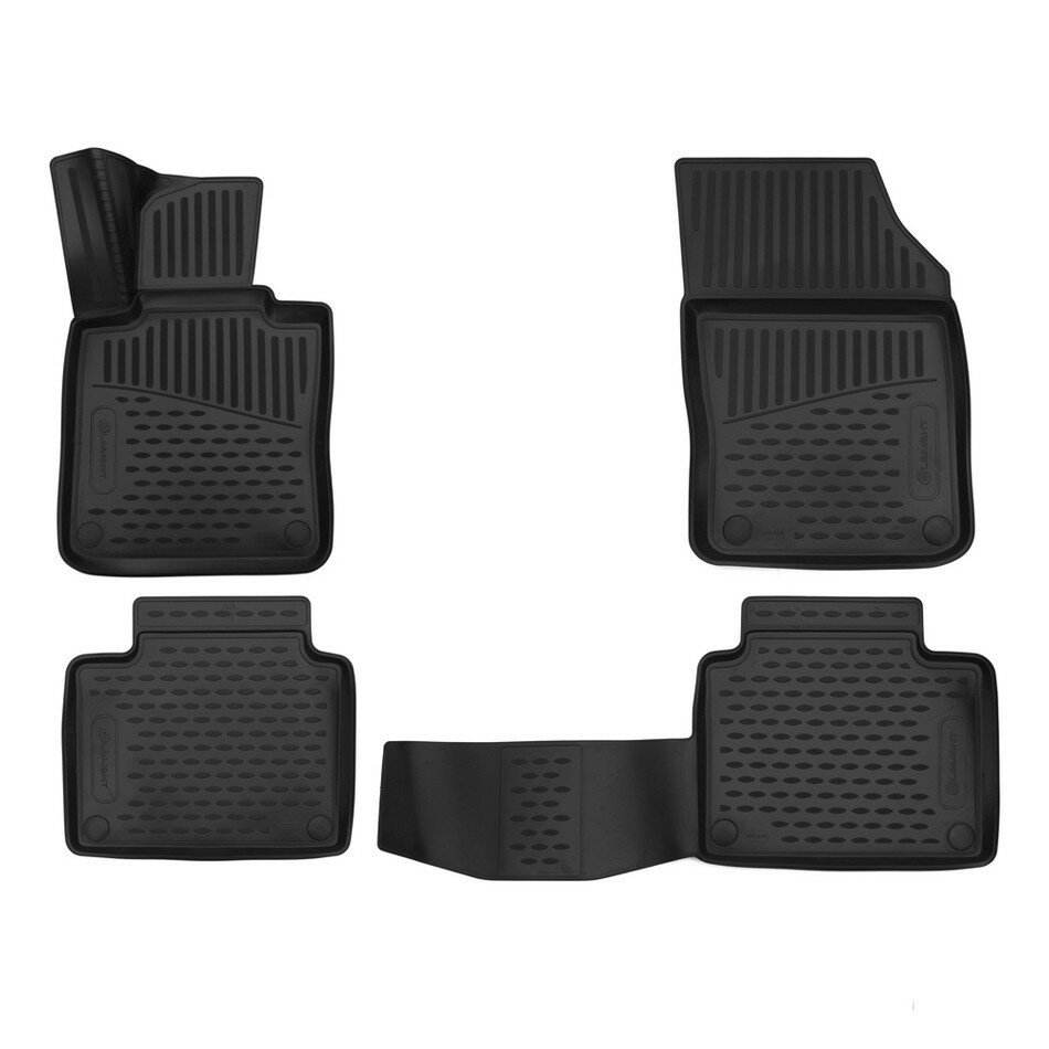 фото Коврики в салон 3D для Volvo V90 Cross Country (2016-2024) Station универсал (Европа) / Вольво V90 Кросс Кантри