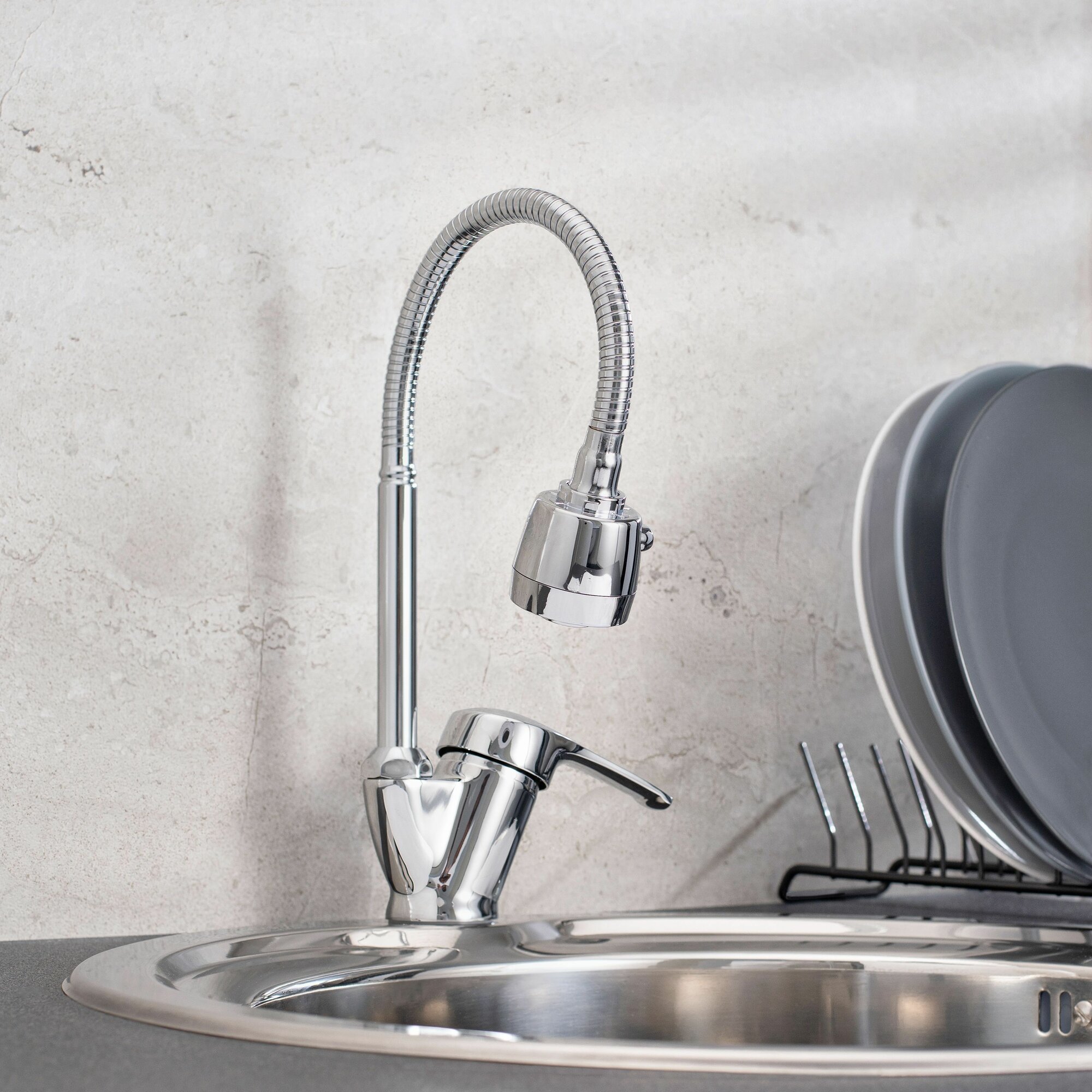 фото Смеситель для душа Ростовская Мануфактура Сантехники SL50-016F, рычажный