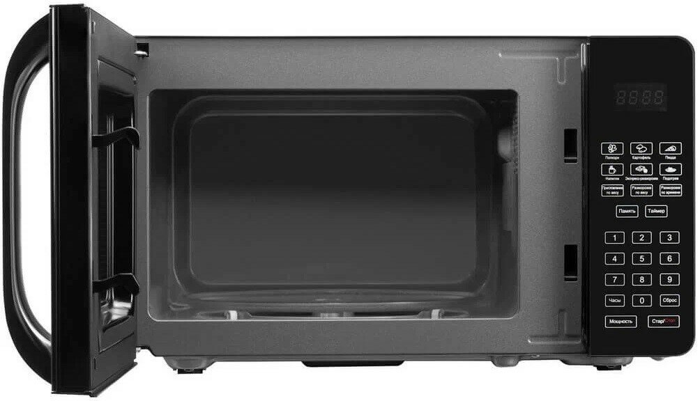 Микроволновая печь Hyundai HYM-D2076, черный - фотография № 3