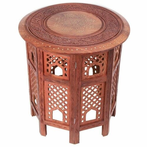 Стол основание восьмигранный инкрустированый Мб21/2