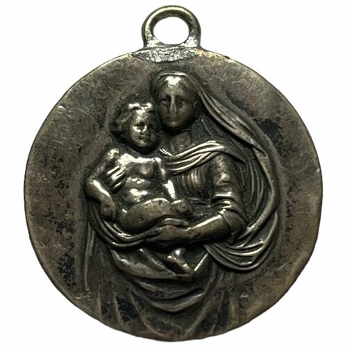 Франция, религиозный жетон Дева Мария 1881-1900 гг.