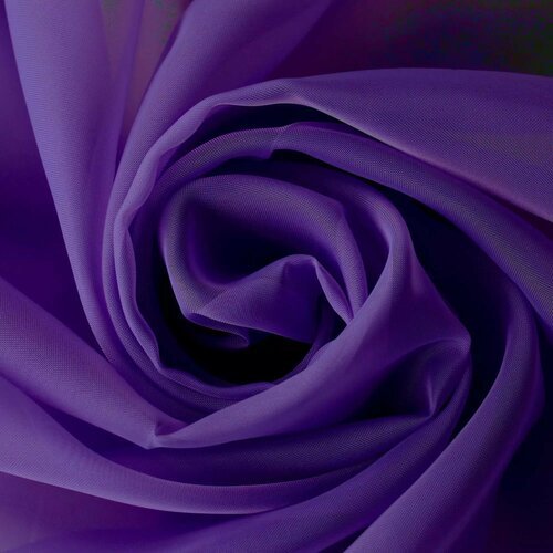 Ткань Вуаль фиолетовая для шитья штор рукоделия и творчества, ширина 300 см. Обращаем внимание, 1 штука в корзине равна 1 метру ткани в заказе! Вам приходит цельный отрез!