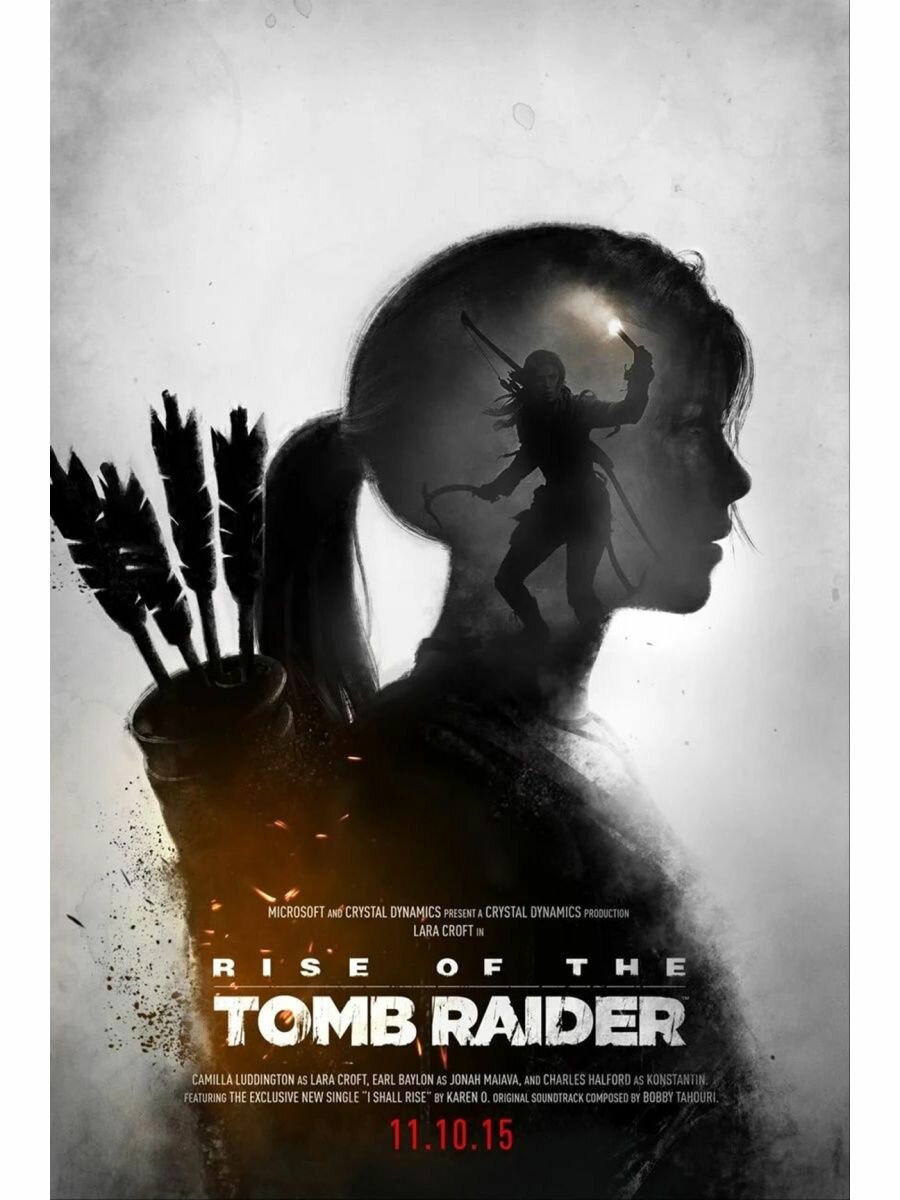 Постер "Rise of Tomb Raider"