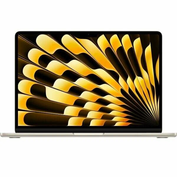 Ноутбук Apple Macbook Air 13 2024 M3, 8-core GPU, 8Gb, 256Gb SSD Starlight (сияющая звезда) MRXT3, английская раскладка